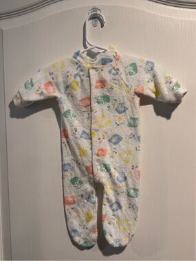 Vintage Baby Footed One-Piece Sleeper